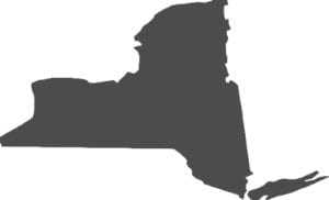 NY state outline