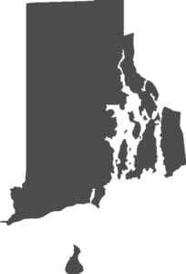 RI state outline