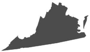 VA state outline